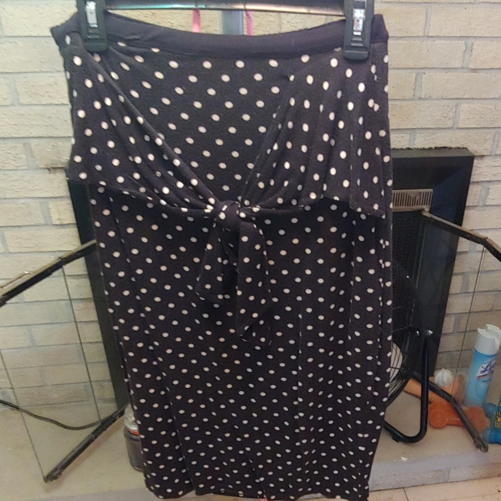 Polka dot skirt